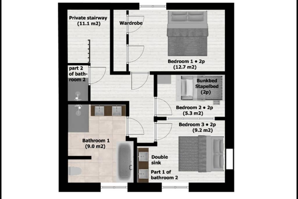 Authentic Stays - 6P-Maisonette 爱斯登 外观 照片